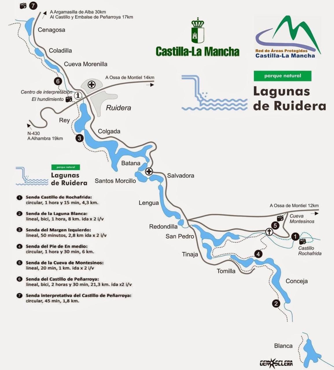 Cr Lagunas De Ruidera Sin Piscina Ossa de Montiel Exterior foto